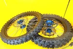 Tusk Wheel Set 21/19 Yamaha YZ450F 2014-2017 Front Rear Rim Sprocket Blue Nice!. Fixed Price $599.00.