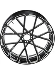 Arlen Ness Forged Billet Procross Rear Rim 18IN. X 5.50IN. Black 71-502. Fixed Price $1155.46.