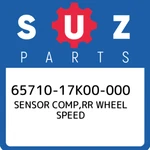 65710-17K00-000 Suzuki Sensor Comp,rr Wheel Speed 6571017K00000, New Genuine Oem. Fixed Price $63.78.