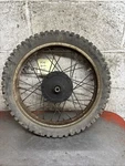 1985 Yamaha Zinger Front Wheel. Fixed Price $39.95.