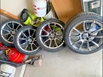 Full Set Of Shelby Cobra Forged Wheels Used. Fixed Price $2300.00.