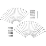 Drag Specialties DS-380101 Chrome 16" Spoke Set 6-3/4" Long. Fixed Price $139.05.