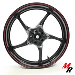 03-05 Yamaha YZF-R6 Oem Black Front Wheel Rim Slight Wobble. Fixed Price $109.95.