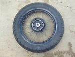 2014 Kawasaki Klr 650 17 X 2.50 Rear Wheel Rim Tire Shinko Straight! Takasago. Fixed Price $199.99.