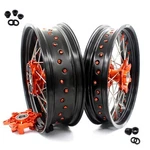 Kke 3.5/5.0*17'' Supermoto Cush Drive Wheels Rims Fit KTM690 Enduro-r 2009-2022. Fixed Price $809.00.