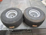 Simplicity Regent Rear Wheels / Rims & Tires 20X8.00-8 (pair Set). Fixed Price $99.00.