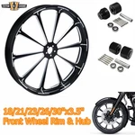 18 30'' Front Wheel Rim & Single Dual Hub Fit For 2008-2023 Harley Touring. Fixed Price $809.99.