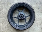 Straight Rim! Front Wheel W/tire! EX250 Ninja 2009. Fixed Price $98.99.