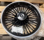 18X3.5 Fat Spoke Rear Wheel For Harley Touring Road King Glide Classic 1984-2008. Fixed Price $200.00.