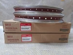 Genuine Wheel Rims 1.2 / 1.4 Honda SS50 CD50 CD70 CL50 CL70 C50 C70 C90 C110 Cub. Fixed Price $129.99.