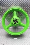 1996 Kawasaki Ninja ZX6R ZX600F Green Rear Wheel Rim 41073-1589-CJ (17XMT5.00). Fixed Price $149.99.
