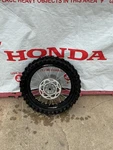 2022 Honda CRF450R Oem Karui Did Dirt Star 19" Rear Wheel W/brake Rotor/sprocket. Fixed Price $499.99.