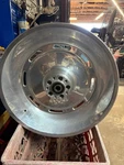 2008 - Harley Davidson Softail Custom (fxstc) Aluminum Slotted Rear Wheel. Fixed Price $650.00.