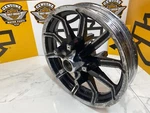 Oem Genuine 09-25 Harley Touring Impeller Wheel Rim 17X3" Front Chrome Peeling. Fixed Price $79.95.