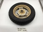 Oem 1987 Honda Elite CH250 Front Wheel Rim & Hub Gold 3.5X10. Fixed Price $89.99.