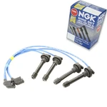 Pc Ngk Spark Plug Wire Set For 1988-1991 Honda Crx 1.5L 1.6L L4 Engine Cc. Fixed Price $51.84.