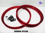 Honda CT125 Front & Rear Aluminium Red Wheel Rim Set **BI4029**. Fixed Price $192.85.