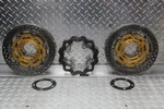 2004 Kawasaki Ninja ZX6R ZX636B1 Front & Rear Brake Rotors. Fixed Price $139.99.