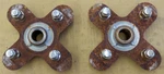 Used Kawasaki Pair Rear Wheel Axle Hubs 49030-0009 '06 Brute Force 750 4X4 W111. Fixed Price $24.99.