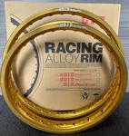 Did St-x Rim Set Gold 19/21" Offroad Stx Ktm Sxf Xcf Exc. Fixed Price $499.00.