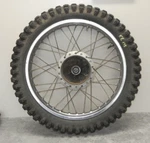 1978 Kawasaki KE175-B3 Rear Wheel Rim Hub Takasago 18X1.85 42005-04. Fixed Price $75.00.