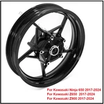 Front Wheel Rim Gloss Black For 2017-2024 Kawasaki Ninja 900 Z650 17"X3.5". Fixed Price $159.99.