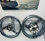 Suzuki 2008-20 Hayabusa Wheels Chrome Gsx 1300RA Abs Rims Outright*. Fixed Price $2250.00.