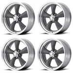 Set American Racing Vintage VN215 Classic Torq Thrust Ii 15X7 5X4.75 Gray Rims. Fixed Price $700.00.