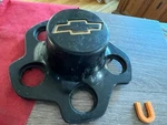 #u 1) 94-97 Chevy S10 Wheel Center Cap Lug 5028 Black Sport Rs 15661033. Fixed Price $16.95.