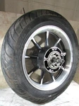 Rear Wheel & 180/60R16 Dunlop Tire, Fits 2009-14 Kawasaki VN1700B (OPS7093). Fixed Price $184.88.