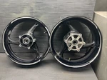 2013 Suzuki Hayabusa GSX1300R Front And Rear Rims Wheels Oem #122724. Fixed Price $425.00.