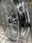 Harley Softail Front Oem Wheel 2008 -17 Flstf Fat Boy Custom Chrome Rim Exchange. Fixed Price $799.00.