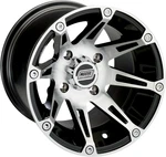 Moose Offroad - 387MO148136BW4 Wheel 387X Rear Machined Black 14X8 4/136 4+4 Kaf. Fixed Price $132.00.